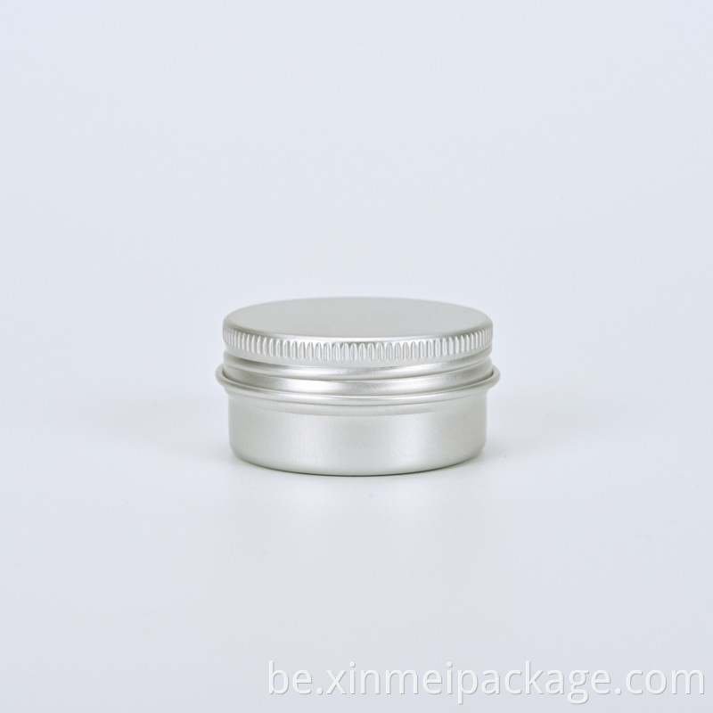 aluminium jars for cosmetics